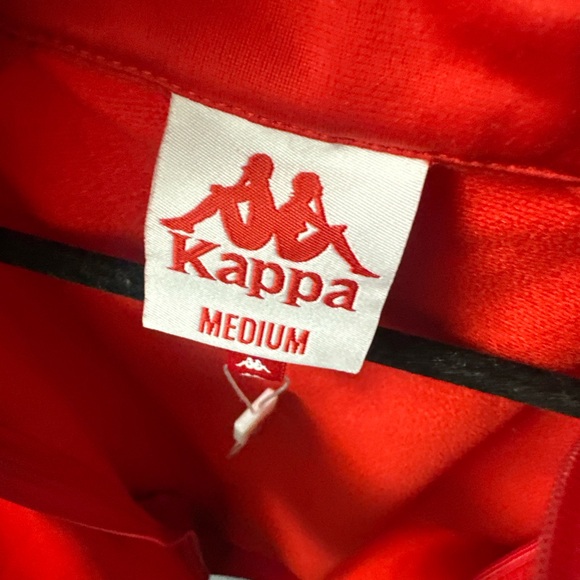 Kappa Red Track Jacket - Picture 6 of 6